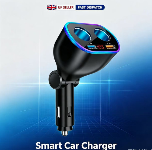 Way 12v car cigarette - 2,