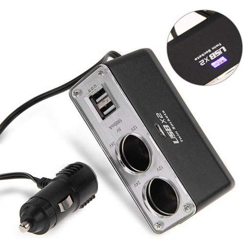 Car charger cigarette - cigarette, lighter