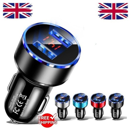 Dual usb fast car charger - usb,