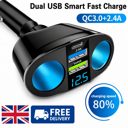 Car lighter socket adapter - lighter,