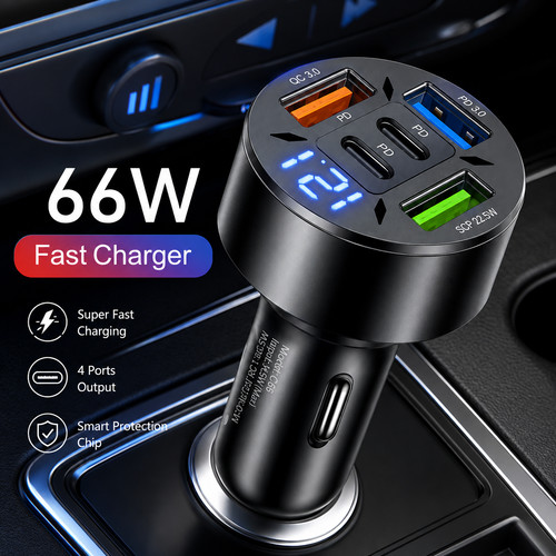 Fast car charger 66w - fast,