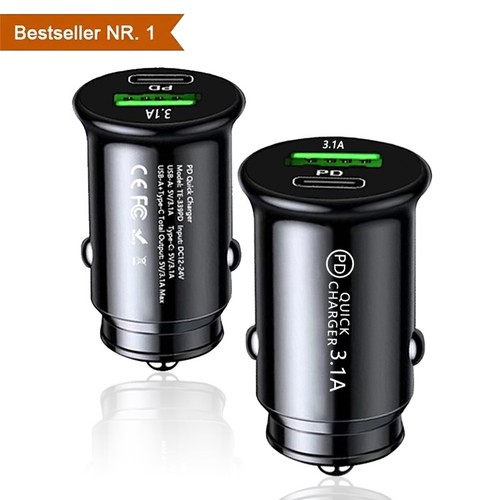 Dual usb fast car - 3.1a,
