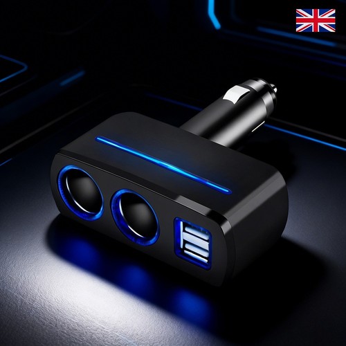 Dual usb way car cigarette - way,