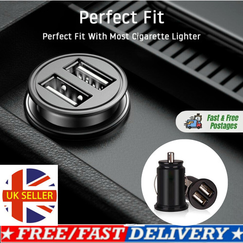 Fast car charger usb port - charger, 2