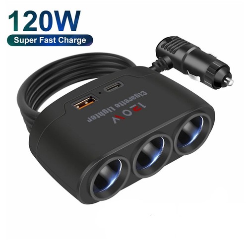 Way 12v car cigarette - 3,