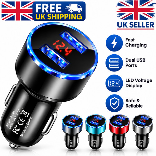 Dual usb fast car - car, charger