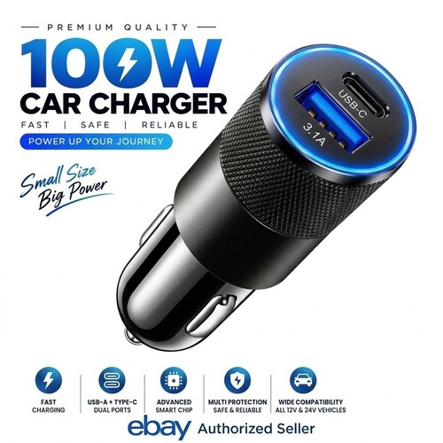 Fast car charger - charger, 2