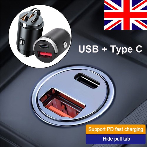 Fast car charger 20w - car, pd