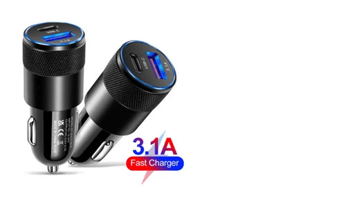 Fast car charger usb - fast, 2