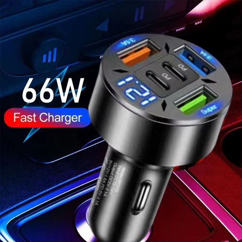 Fast car charger 66w - fast, pd