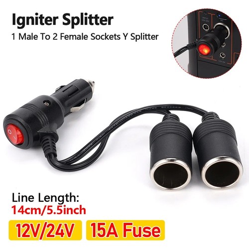 12v 24v car cigarette lighter - 12v,