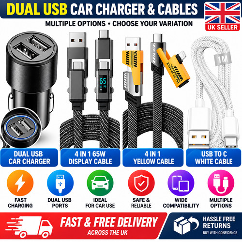 Fast car charger usb - 2,