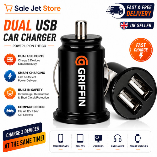 Griffin dual car - griffin, usb